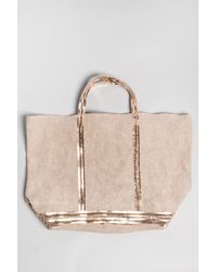 Vanessa Bruno | Natural Grand Canvas Bag in Sable | Lyst