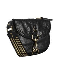 Rebecca Minkoff | Black Lust Studded Leather Crossbody Bag | Lyst