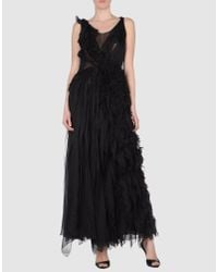 Marc Jacobs | Black Lace-trim Slip Dress | Lyst