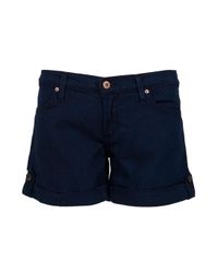 James Jeans | Blue Ivan Cuffed Shorts | Lyst