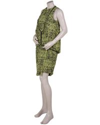 Proenza Schouler | Multicolor Boucle Blouson Dress with Yoke | Lyst