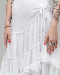 Free People | White Voile Dancing Queen | Lyst