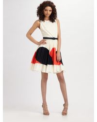 MILLY | White Justene Dress | Lyst