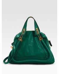 Chloé | Green Paraty Medium Tote | Lyst