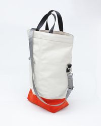Chester Wallace | White Grey Strap Natural/orange for Men | Lyst