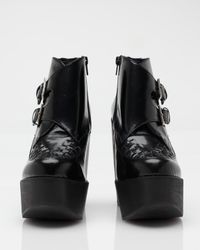 Jeffrey Campbell | Black Busted Platform | Lyst