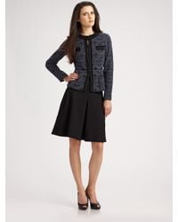 Nanette Lepore | Gray Lovelace Jacket | Lyst