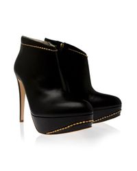 Rupert Sanderson | Black Prowess Ankle Boots | Lyst