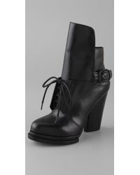 Alexander Wang - Black Leonie Ankle Boot - Lyst
