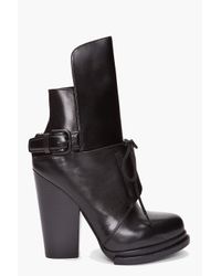 Alexander Wang | Black Leonie Ankle Boot | Lyst