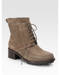 Elizabeth and James | Brown Wilda Suede Ankle Boots | Lyst