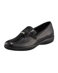 Prada | Black Classic Toggle Loafer | Lyst