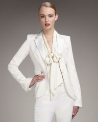 Rachel Zoe | Natural Hutton Tuxedo Jacket | Lyst