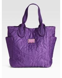 Marc By Marc Jacobs | Purple Pretty Nylon Medium Tate | Lyst