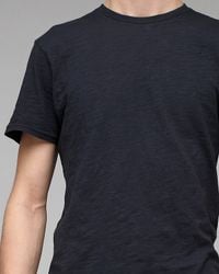 Comune | Black Slub Tee for Men | Lyst