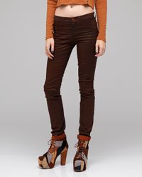 J Brand | Brown Turbulent Coated Clay | Lyst