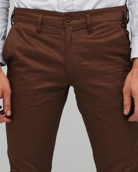 Cheap Monday | Slim Chino in Dark Brown for Men | Lyst