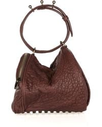 Alexander Wang | Angela Textured-leather Bag | Lyst