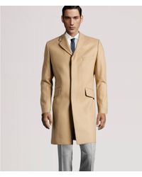 H&M | Beige Wool Coat for Men | Lyst