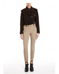 Alexander Wang | Brown Aviator Suede Jacket | Lyst