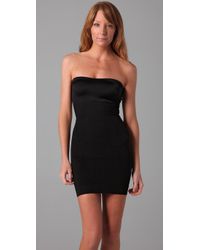 Spanx | Black Slimmer Shine Strapless Slip | Lyst