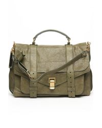 Proenza Schouler | Natural Ps1 Large Shoulder Bag | Lyst