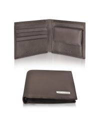 Roccobarocco | Black Signature Leather Billfold Wallet | Lyst