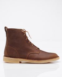 Clarks | Brown Desert Mali in Beeswax for Men | Lyst