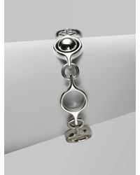 Georg Jensen | Metallic Sphere Sterling Silver Bracelet | Lyst