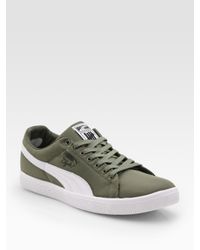PUMA | Green Clyde Script Sneakers/nylon for Men | Lyst