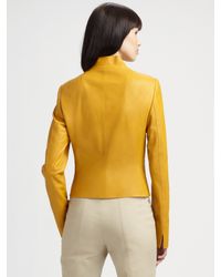 Akris Punto | Natural Leather Jacket | Lyst
