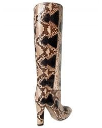 Valentino | Multicolor Hand Painted Python Boots | Lyst