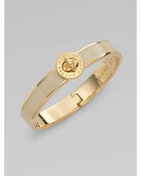 Marc By Marc Jacobs | Natural Turnlock Hinged Bracelet | Lyst