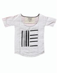 Ace & Jig | White Lucky Hand Painted Tee | Lyst