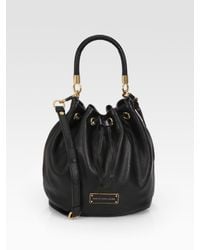 Marc By Marc Jacobs | Black Too Hot To Handle Drawstring Bag | Lyst