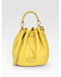 Marc By Marc Jacobs | Yellow Too Hot To Handle Drawstring Bag | Lyst