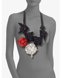 Donna Karan | Black Galactic Cluster Necklace | Lyst