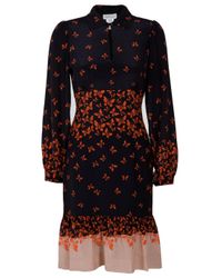 Paul & Joe | Blue Paul and Joe Sister Day Dress in Winter Floral | Lyst