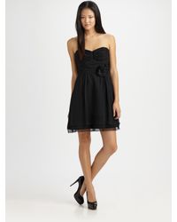 Nanette Lepore | Black Tap Tap Dress | Lyst