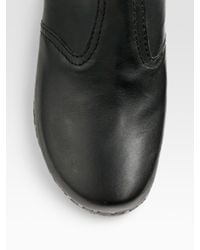 Swedish Hasbeens | Black Jodhpur Leather Ankle Boots | Lyst