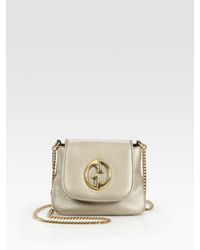 Gucci | Metallic Shoulder Bag With Chain Strap | Lyst