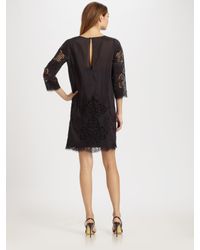 Stella McCartney | Black Eyelet Dress | Lyst