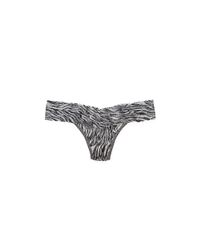 Hanky Panky | Multicolor Zebra Print Low Rise Thong | Lyst