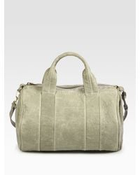 Alexander Wang | Gray Rocco Duffle Bag | Lyst