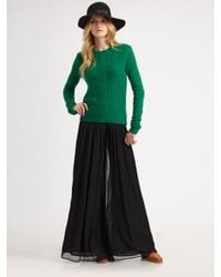 Rag & Bone | Black Maxi Culotte Pants | Lyst