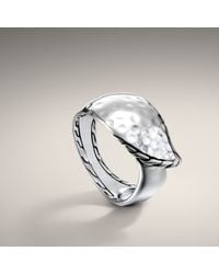 John Hardy | Metallic Small Sail Ring | Lyst