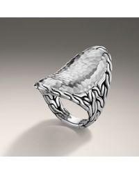 John Hardy | Metallic Saddle Ring | Lyst