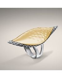 John Hardy | Metallic Large Sail Ring | Lyst