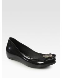 Melissa | Black Ultragirl And Jason Wu Bow Slides | Lyst