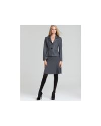 Nanette Lepore | Gray Shining Skirt | Lyst